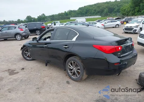 2017 Infiniti Q50 3.0T Signature Edition из США, поврежденный, VIN JN1EV7AR8HM839575